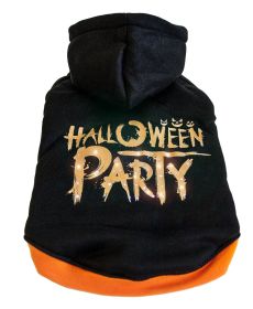 Pet Life LED Lighting Halloween Party Hooded Sweater Pet Costume (size: Medium - (FBP7BKMD))
